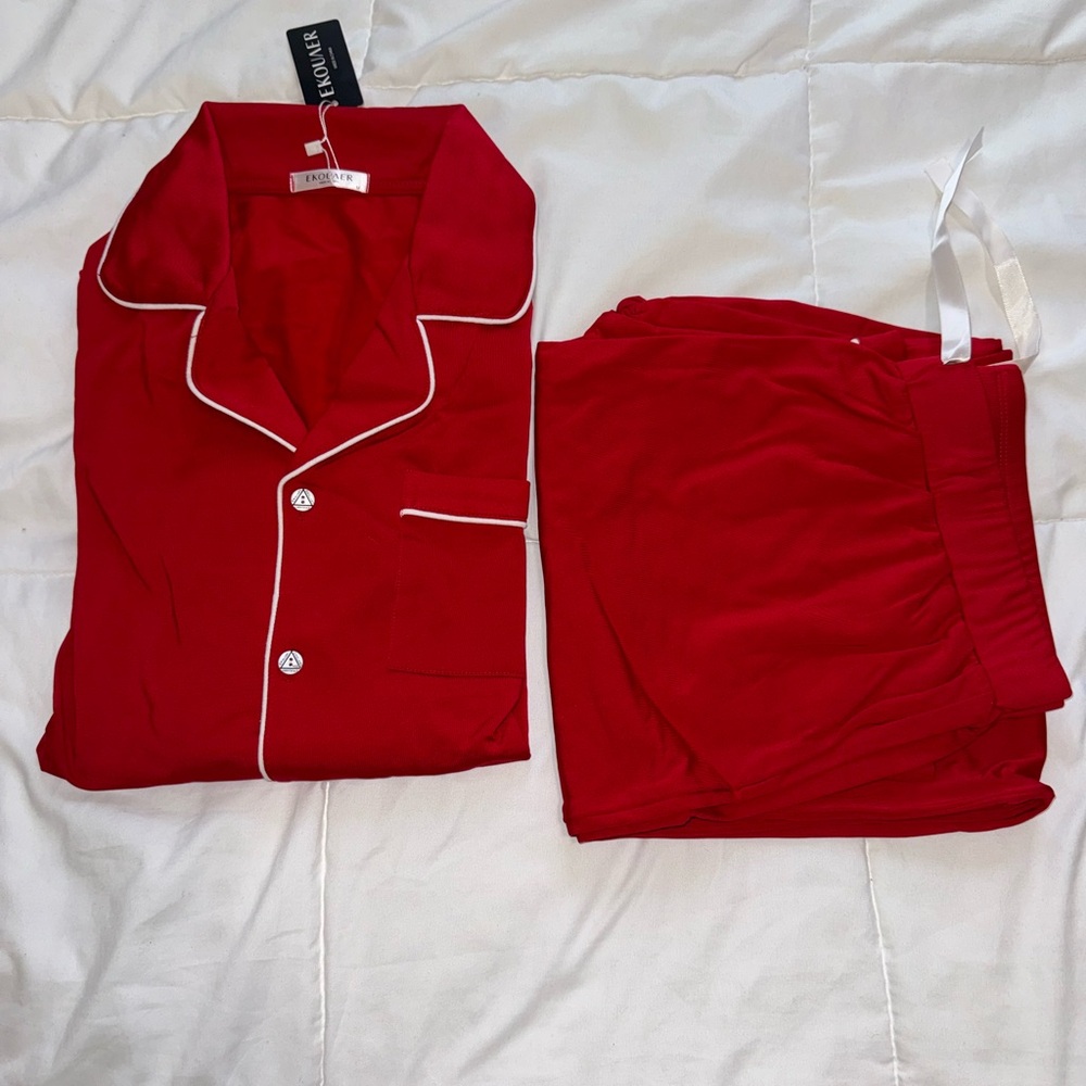 Red Pajama Set